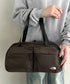 THE NORTH FACE(ザ・ノースフェイス)/A4収納可 軽量 ダッフルバッグ ショルダーバッグ ボストンバッグ ロゴプリント/SP DUFFLE BAG S | IM1261011 | ブラウン