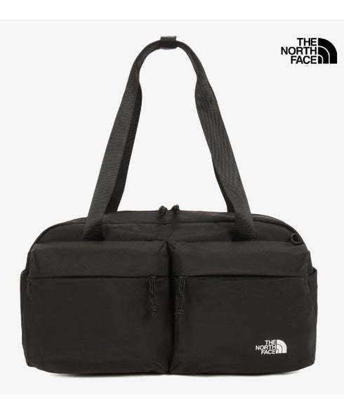 THE NORTH FACE(ザ・ノースフェイス)/A4収納可 軽量 ダッフルバッグ ショルダーバッグ ボストンバッグ ロゴプリント/SP DUFFLE BAG S | IM1261011 | ブラック