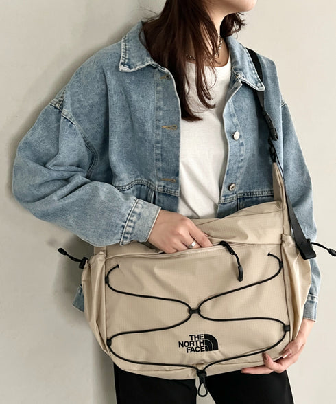 THE NORTH FACE(ザ・ノースフェイス)/軽量 A4収納可 大容量 メッセンジャーバッグ ショルダーバッグ/BOREALIS SOFT MESSENGER | IM1261012 | ベージュ