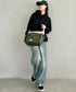 THE NORTH FACE(ザ・ノースフェイス)/軽量 A4収納可 大容量 メッセンジャーバッグ ショルダーバッグ/BOREALIS SOFT MESSENGER | IM1261012 | カーキ