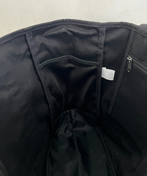 THE NORTH FACE(ザ・ノースフェイス)/ALL-DAY TOTE L_PLUS/TNF A4 PC収納 ビッグサイズ トートバッグ 横型トート コットン素材 | IM1261013 | ブラック