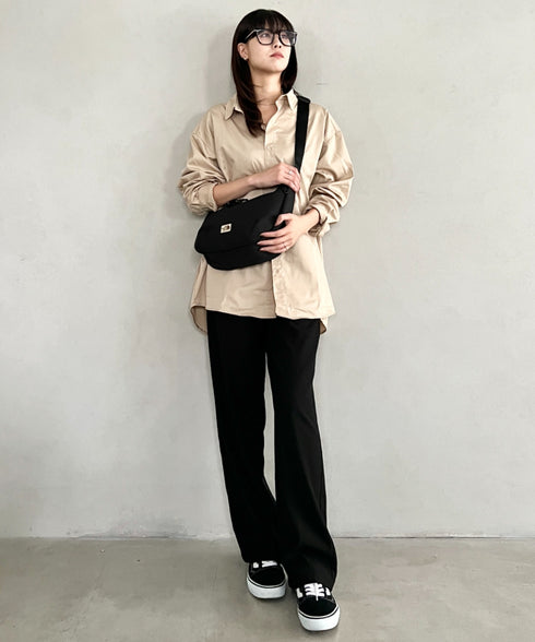 THE NORTH FACE(ザ・ノースフェイス)/軽量 ミニショルダーバッグ ホーボーバッグ クロスバッグ/ STANDARD HOBO BAG S | IM1261014 | ブラック