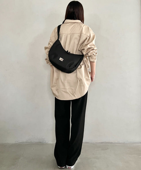 THE NORTH FACE(ザ・ノースフェイス)/軽量 ミニショルダーバッグ ホーボーバッグ クロスバッグ/ STANDARD HOBO BAG S | IM1261014 | ブラック