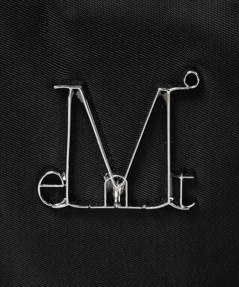 MUCENT(ムセント)/大容量 ショルダーバッグ ボストン ダッフルバッグ/SABO METAL LOGO GYM BOSTON DUFFLE BAG | AT1261015 | ブラック