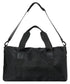 MUCENT(ムセント)/大容量 ショルダーバッグ ボストン ダッフルバッグ/SABO METAL LOGO GYM BOSTON DUFFLE BAG | AT1261015 | ブラック