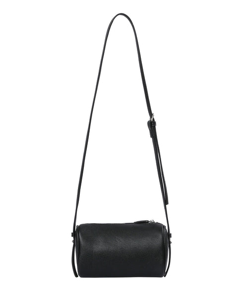 MUCENT(ムセント)/軽量 コンパクト メタルロゴ ミニ ショルダーバッグ/ARA METAL LOGO MINI SHOULDER BAG | AT1261016 | ブラック