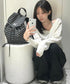 MUCENT(ムセント)/軽量 ストライプ ボーダー ミニ ドローコード ドローストリング ナップザック リュック バックパックMUTE STRIPE MINI BACK PACK | AT1261018 | その他1