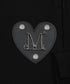 MUCENT(ムセント)/2WAY ハイウエスト ベルト付き ロング スウェットパンツ/MOLB METAL LOGO BELTED SWEAT PANTS | AT2261021 | ブラック