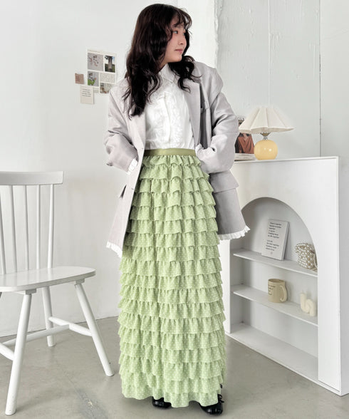 フリルレースドッキングシャツ | SL2261026 | ホワイト