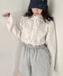 フリルレースドッキングシャツ | SL2261026 | ホワイト