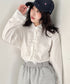 フリルレースドッキングシャツ | SL2261026 | ホワイト