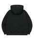 MUCENT(ムセント)/レオパード ドット エンジェル フード ジップアップ フルジップパーカー/SAR LEOPARD SYLPH DOT ANGEL HOOD ZIP-UP | AT2261026 | ブラック