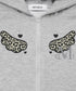 MUCENT(ムセント)/レオパード ドット エンジェル フード ジップアップ フルジップパーカー/SAR LEOPARD SYLPH DOT ANGEL HOOD ZIP-UP | AT2261026 | レオパード