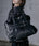 MUCENT(ムセント)/3WAY フロント ダブル ベルト レザー トート クロス ショルダーバッグ/COR FRONT DOUBLE BELTED LEATHER TOTE BAG | AT1261029 | ブラック
