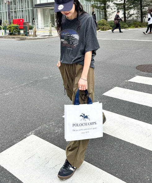 POLOCHAMPS(ポロチャンプス)/SHOPPER BAG ショッパーバッグ トートバッグ エコバッグ | IM1261030 | ホワイト