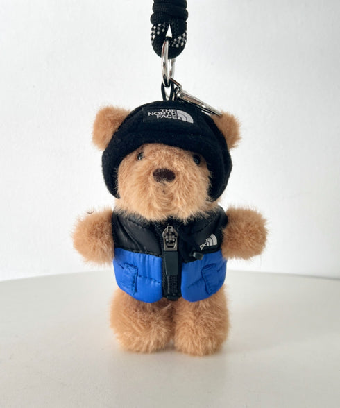 THE NORTH FACE(ザ・ノースフェイス)/ヌプシベスト キーホルダー ベア クマさん マスコット キーホルダー キーリング バッグチャーム/NUPTSE VEST BEAR KEYRING | IM6261031 | ブルー