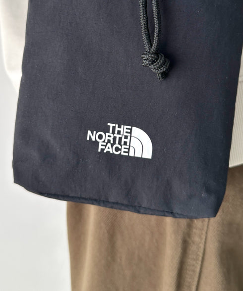 THE NORTH FACE(ザ・ノースフェイス)/ミニショルダー クロスバッグ スマホショルダー ポーチ ロゴプリント/LINDEN STRING BAG MINI | IM1261032 | ブラック