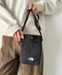 THE NORTH FACE(ザ・ノースフェイス)/ミニショルダー クロスバッグ スマホショルダー ポーチ ロゴプリント/LINDEN STRING BAG MINI | IM1261032 | ブラック