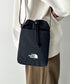 THE NORTH FACE(ザ・ノースフェイス)/ミニショルダー クロスバッグ スマホショルダー ポーチ ロゴプリント/LINDEN STRING BAG MINI | IM1261032 | ブラック