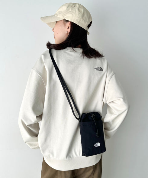 THE NORTH FACE(ザ・ノースフェイス)/ミニショルダー クロスバッグ スマホショルダー ポーチ ロゴプリント/LINDEN STRING BAG MINI | IM1261032 | ブラック