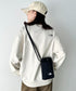 THE NORTH FACE(ザ・ノースフェイス)/ミニショルダー クロスバッグ スマホショルダー ポーチ ロゴプリント/LINDEN STRING BAG MINI | IM1261032 | ブラック