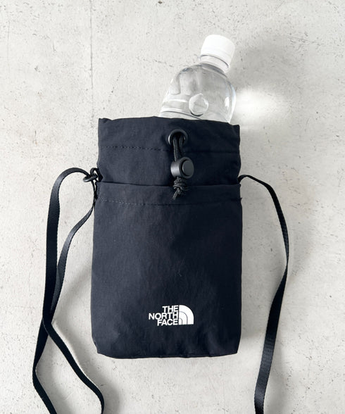 THE NORTH FACE(ザ・ノースフェイス)/ミニショルダー クロスバッグ スマホショルダー ポーチ ロゴプリント/LINDEN STRING BAG MINI | IM1261032 | ブラック