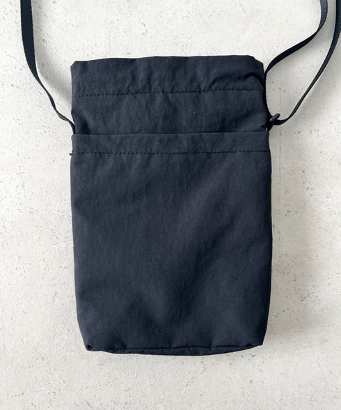 THE NORTH FACE(ザ・ノースフェイス)/ミニショルダー クロスバッグ スマホショルダー ポーチ ロゴプリント/LINDEN STRING BAG MINI | IM1261032 | ブラック