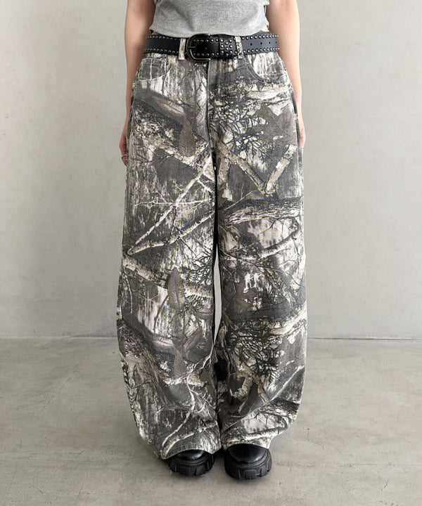 リアルツリーワイドパンツ | BA2265010 | グレー