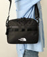 THE NORTH FACE(ザ・ノースフェイス)/軽量 スクエア ショルダーバッグ スタンダード クロスバッグ ロゴプリント/STANDARD CROSS BAG | IM1261038 | ブラック
