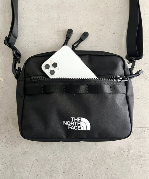THE NORTH FACE(ザ・ノースフェイス)/軽量 スクエア ショルダーバッグ スタンダード クロスバッグ ロゴプリント/STANDARD CROSS BAG | IM1261038 | ブラック