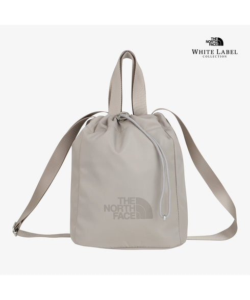 THE NORTH FACE(ザ・ノースフェイス)/ロゴプリント 軽量 巾着バッグ バケットバッグ ミニショルダーバッグ/BONNEY BUCKET BAG MINI | IM1261039 | ブラウン