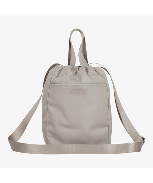 THE NORTH FACE(ザ・ノースフェイス)/ロゴプリント 軽量 巾着バッグ バケットバッグ ミニショルダーバッグ/BONNEY BUCKET BAG MINI | IM1261039 | ブラウン