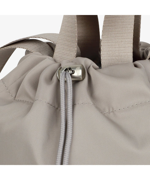 THE NORTH FACE(ザ・ノースフェイス)/ロゴプリント 軽量 巾着バッグ バケットバッグ ミニショルダーバッグ/BONNEY BUCKET BAG MINI | IM1261039 | ブラウン