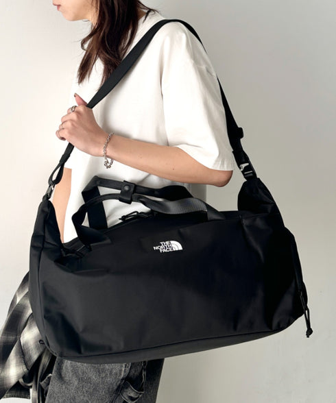 THE NORTH FACE(ザ・ノースフェイス)/2WAY 大容量 ショルダー ボストン トラベル ダッフルバッグ ロゴプリント/SP DUFFLE BAG M | IM1261040 | ブラック