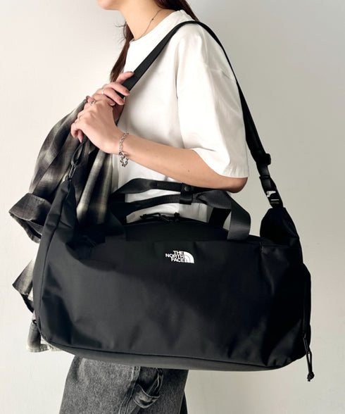 THE NORTH FACE(ザ・ノースフェイス)/2WAY 大容量 ショルダー ボストン トラベル ダッフルバッグ ロゴプリント/SP DUFFLE BAG M | IM1261040 | ブラック