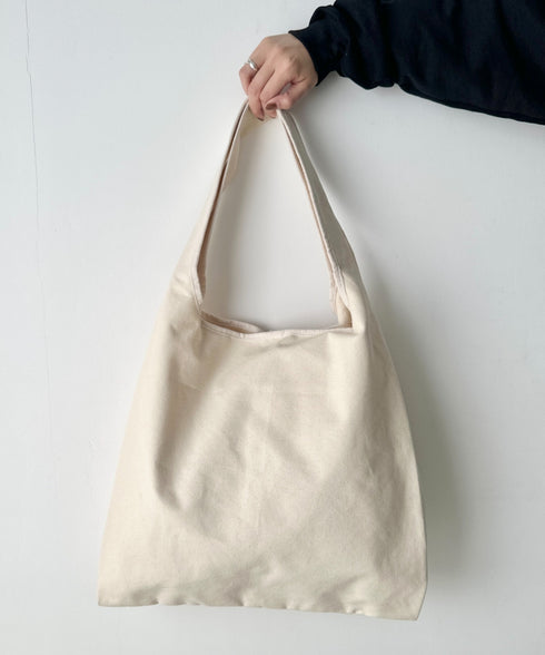 THE NORTH FACE(ザ・ノースフェイス)/A4 PC収納可能 ビッグサイズ トートバッグ コットン生地  ロゴプリント/TNF TRIG BAG | IM1261041 | クリーム