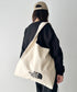 THE NORTH FACE(ザ・ノースフェイス)/A4 PC収納可能 ビッグサイズ トートバッグ コットン生地  ロゴプリント/TNF TRIG BAG | IM1261041 | クリーム