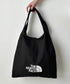 THE NORTH FACE(ザ・ノースフェイス)/A4 PC収納可能 ビッグサイズ トートバッグ コットン生地  ロゴプリント/TNF TRIG BAG | IM1261041 | ブラック