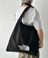 THE NORTH FACE(ザ・ノースフェイス)/A4 PC収納可能 ビッグサイズ トートバッグ コットン生地  ロゴプリント/TNF TRIG BAG | IM1261041 | ブラック