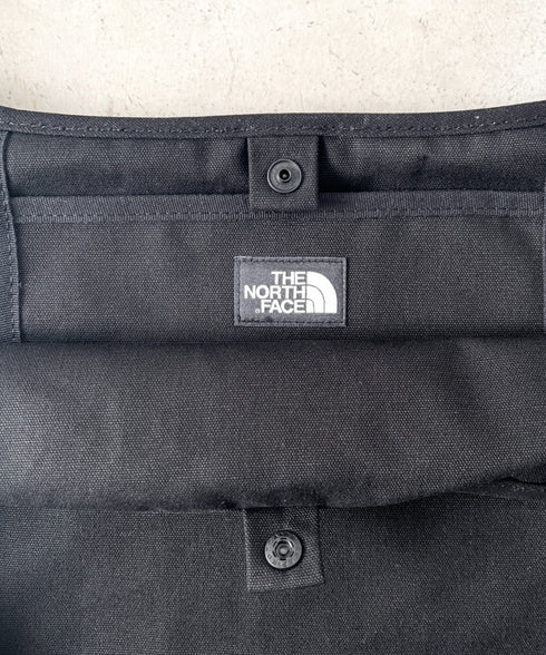 THE NORTH FACE(ザ・ノースフェイス)/A4 PC収納可能 ビッグサイズ トートバッグ コットン生地  ロゴプリント/TNF TRIG BAG | IM1261041 | ブラック