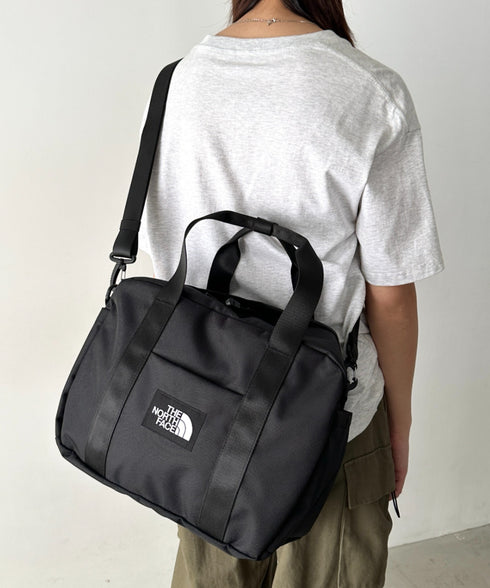 THE NORTH FACE(ザ・ノースフェイス)/大容量 2WAY ヘリテージ カーゴ ボストン ショルダーバッグ/HERITAGE CARGO_PLUS | IM1261042 | ブラック