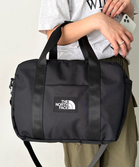 THE NORTH FACE(ザ・ノースフェイス)/大容量 2WAY ヘリテージ カーゴ ボストン ショルダーバッグ/HERITAGE CARGO_PLUS | IM1261042 | ブラック