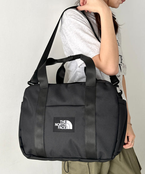 THE NORTH FACE(ザ・ノースフェイス)/大容量 2WAY ヘリテージ カーゴ ボストン ショルダーバッグ/HERITAGE CARGO_PLUS | IM1261042 | ブラック
