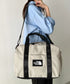 THE NORTH FACE(ザ・ノースフェイス)/大容量 2WAY ヘリテージ カーゴ ボストン ショルダーバッグ/HERITAGE CARGO_PLUS | IM1261042 | グレイッシュベージュ