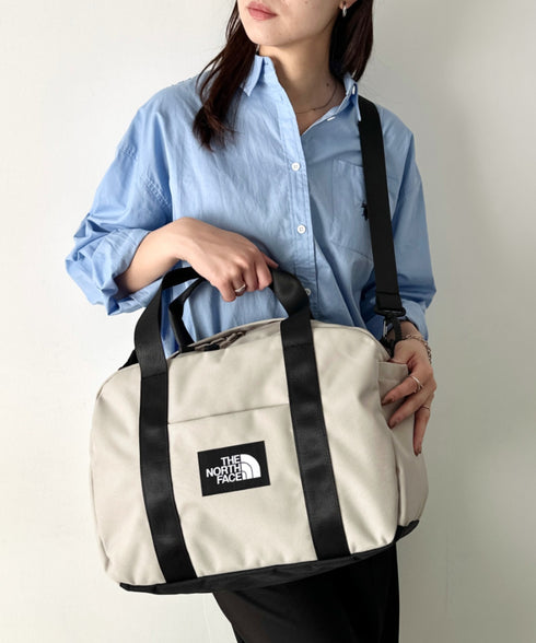 THE NORTH FACE(ザ・ノースフェイス)/大容量 2WAY ヘリテージ カーゴ ボストン ショルダーバッグ/HERITAGE CARGO_PLUS | IM1261042 | グレイッシュベージュ