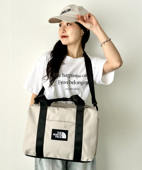 【国内未発売】THE NORTH FACE(ザ・ノースフェイス)/軽量 大容量 大きいサイズ トラベルバッグ ヘリテージカーゴバッグHERITAGE CARGO M_PLUS | IM1261052 | グレイッシュベージュ
