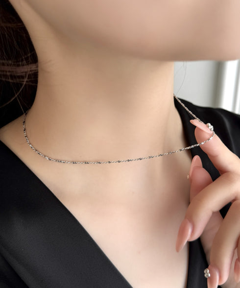 グリッターチェーンネックレス | IS4265005 | シルバー