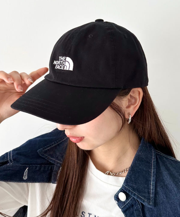 【】THE NORTH FACE(ザ・ノースフェイス)/コットン ワンポイント ロゴ刺繍 キャップ 帽子/TNF LOGO SOFT CAP | IM5262009 | ブラック