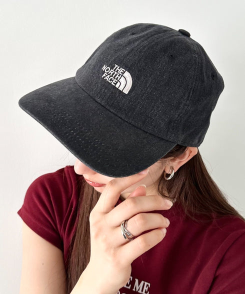 【】THE NORTH FACE(ザ・ノースフェイス)/コットン ワンポイント ロゴ刺繍 キャップ 帽子/TNF LOGO SOFT CAP | IM5262009 | ブラック系その他