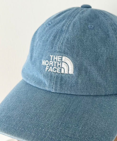【】THE NORTH FACE(ザ・ノースフェイス)/コットン ワンポイント ロゴ刺繍 キャップ 帽子/TNF LOGO SOFT CAP | IM5262009 | ブルー